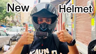 Bought a new helmet  Ab hogi motovlogging 🏍️😍 [upl. by Ayle824]