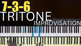 Tritone 736 on F amp C gospelpiano lesson [upl. by Starinsky]