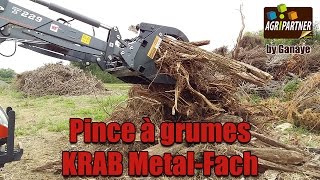 Pince à grumes KRAB universelle Metal Fach [upl. by Ahsemit]