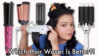 Trying Cheap amp Expensive Hair Wavers  Which One Is Better [upl. by Ayeki632]