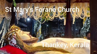 Miracles Jesus Hair Grows  At St Marys forane Church  Thankey Kerala jesus kerala india [upl. by Serafine]