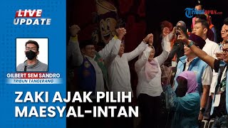 Eks Bupati Tangerang Zaki Iskandar Ajak Warga Pilih Moch MaesyalIntan Nurul di Pilkada 2024 [upl. by Aural]