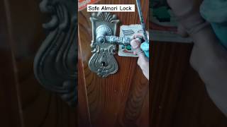 Open Almirah Lock without key [upl. by Reinnej232]