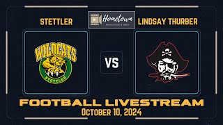 LIVE  Stettler Wildcats VS Lindsay Thurber Raiders  October 10 2024 [upl. by Assillem]