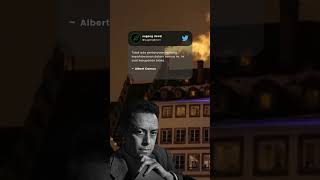 Albert Camus kesopanan biasa philosophy lifequotes albertcamus [upl. by Godber738]