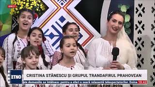 Cristina Stanescu si Grupul „Trandafirul Prahovean”  Fata mandra prahoveana [upl. by Darrill862]