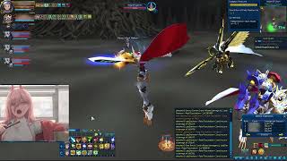 DMO PIEDMON Dungeon RUSHING  2X STATS  OMEGAMON Digimon Masters Online Omegamon X [upl. by Leviralc]