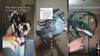 ScarOfLove Paper Dragon Puppet TikTok Compilation 4 [upl. by Asp]