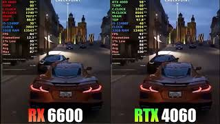 AMD RX 6600 vs RTX 4060 Horizion Forbidden West [upl. by Tnaryb]