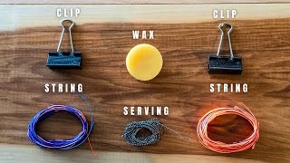 No Jig  Flemish Twist Bowstring Build [upl. by Selia300]