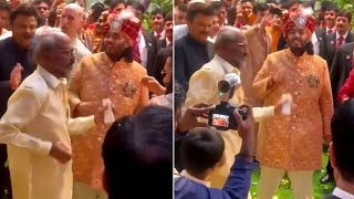 Rajinikanth Superb Dance  Anant AmbaniRadhika Merchant Wedding  Manastars [upl. by Nooj]