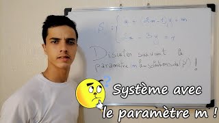 🔥Système avec le paramètre m Tronc commun [upl. by Beichner690]