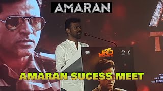 AMARAN SUCCESS MEET  DIRECTOR RAJKUMAR PERIYASAMY TALKING ABOUT ITS SUCCESS [upl. by Butcher953]