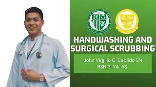 Handwashing and Surgical Scrubbing Return Demonstration  Our Lady of Fatima University Quezon City [upl. by Iba64]