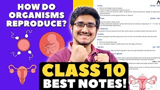 How Do Organisms Reproduce CLASS 10  BEST NOTES FOR TERM 2  CLASS 10 Boards  Tanishq Dhattarwal [upl. by Willy]