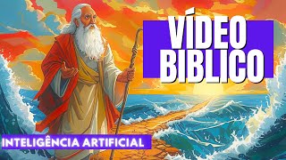 NOVA IA PARA CRIAR VÍDEO E HISTÓRIA ANIMADA DA BIBLIA  KLING MAGE SPACE HAILUO AI VIDU STUDIO [upl. by Ellivro]