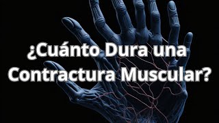 ¿Cuánto Dura una Contractura Muscular Tiempo de Recuperación y Tratamiento [upl. by Euhsoj]