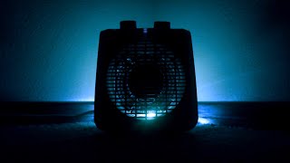 ASMR Fan Heater  Blue Ambiance  White Noise  Relaxing  Sleeping [upl. by Chasse]