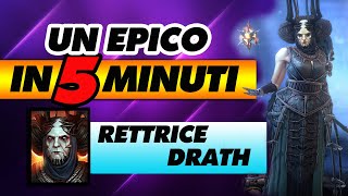 Raid shadow legend Un epico in 5 minuti Rettrice Drath [upl. by Salesin536]