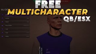 QBESX MULTICHARACTER SCRIPT FREE  FiveM Roleplay Scripts  FiveM Tutorial 2024  MJ DEVELOPMENT [upl. by Zimmermann]