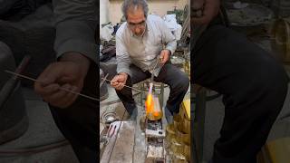 How to prepare samovar  Samovar making ☕️⚒️😍🇮🇷samavar persianhandicraftshandicraftsshorts [upl. by Marlowe287]