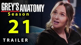 Greys Anatomy Season 21 Trailer HD  Release Date 2024  First Look  ABC [upl. by Maudie254]