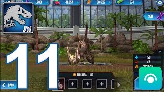 Jurassic World The Game  Gameplay Walkthrough Part 11  Level 15 iOS Android [upl. by Aryaz549]