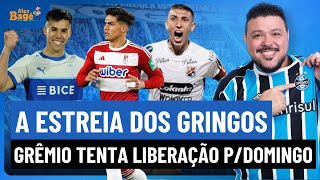 🇪🇪⚫️⚽️🔵 Grêmio quer estrear os reforços contra o Vitória a Copa do Brasil obras da Arena e mais… [upl. by Hancock]