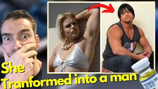 She transformed into a man and grew a p because of steroid addiction [upl. by Emolas]