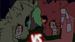 mean Fluttershy vs sprout werewolf fightDandys world Animation Trailer [upl. by Orozco553]