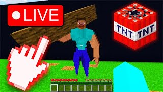 Minecraft Streamer VS Viewers TNT Game minecraftlivestream [upl. by Natfa526]