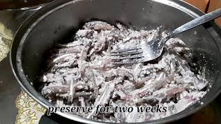 How to make bagoong isda [upl. by Sorcim848]