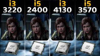 intel Core I3 3220 vs i5 2400 vs i3 4130 vs i5 3570  10 Games Tested in 2023 [upl. by Leuqer]