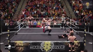 The Authors Of Pain vs Strong amp Pete Dunne vs The Undisputed Era  NXT Takeover New Orleans [upl. by Sinnod]