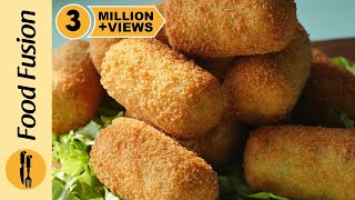 Chicken Potato Croquettes Recipe By Food Fusion [upl. by Chick]