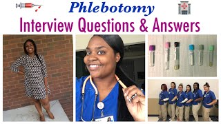 Top Phlebotomy Interview questions🏥🩸  How to prepare for a phlebotomists job interview  NCCT QampA [upl. by Shalom]