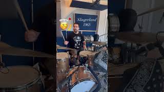 Vintage 1965 Slingerland Drum Kit Recording [upl. by Aramanta81]