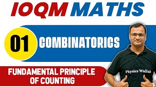 COMBINATORICS 01  Fundamental principle of counting  Maths Important Concepts  IOQM [upl. by Swane]