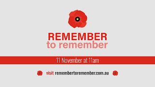 Remembrance Day 2023  RSL Australia [upl. by Llednahs82]