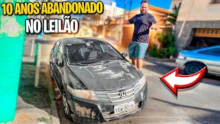 REFORMA DO HONDA CITY COMPRADO NO LEILÃO  LATA NOVA [upl. by Kellia563]