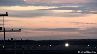 DUS Timelapse Busy morning  sunrise  Düsseldorf International Airport DUSEDDL [upl. by Farver211]