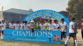 3rd Canon ce Tyndale biscoe school football tournament champions 🏆 [upl. by Hightower]