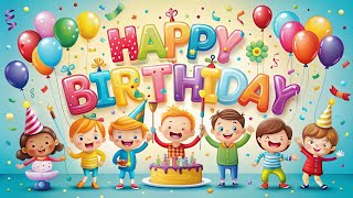 Happy Birthday Cartoon Song happybirthday happybirthdaysong [upl. by Barbara-Anne]