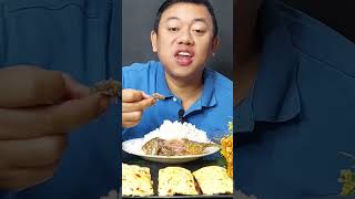 Sundanese food raos pisan makan pepes Dan ikan asin peda [upl. by Macknair220]