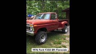 1976 Ford Custom F250 Flareside [upl. by Yesdnik588]