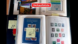 Briefmarken Verkaufsfilm Schatzsuche und Verkauf in Verkaufskiste 18 mit Briefmarken [upl. by Haymes729]