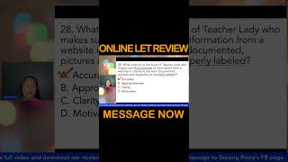 GenEd and ProfEd Reviewer for LET [upl. by Farny981]