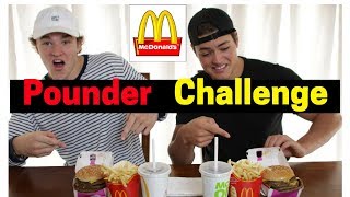 Mcdonalds Pounder Challenge FAIL [upl. by Yeorgi762]