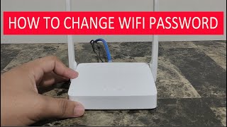 How to Change Wifi Password in Mercusys MW301R [upl. by Chane]