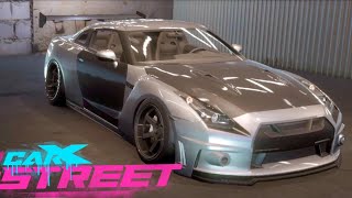 Carx Street Nissan GTR R35 35R Build Built Tune Tuning Customization Upgrade Top Speed [upl. by Inaluiak169]